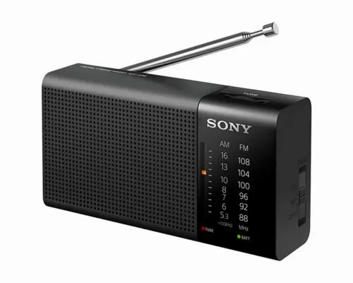 Radio portabil SONY ICF-P36, Negru