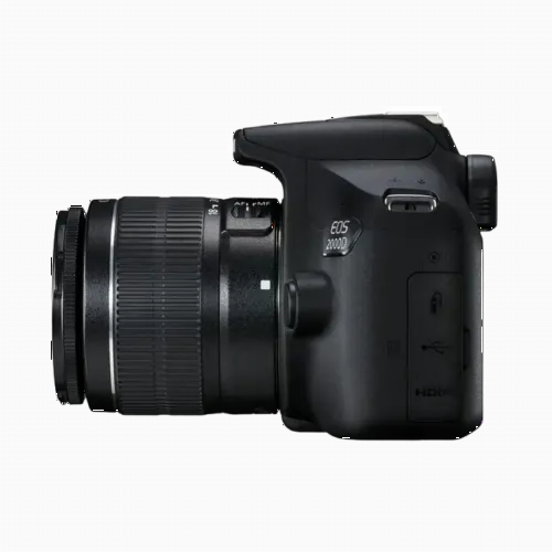Aparat foto DSLR Canon EOS 2000D + EF-S 18-55 DC III, Negru