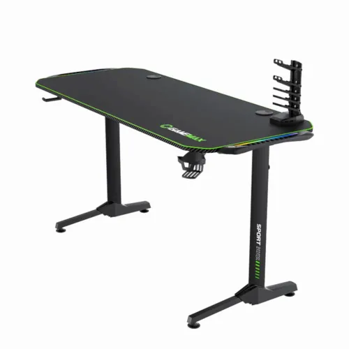 Игровой стол Gamemax D140-Carbon RGB, Чёрный