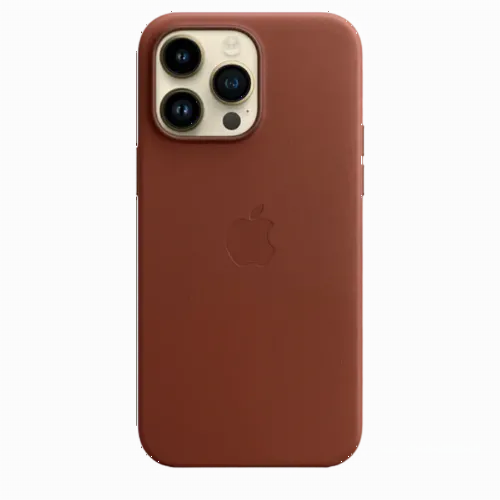 Original iPhone 14 Pro Max Leather Case with MagSafe - Umber, Model A2909