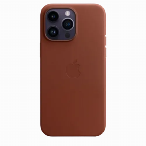 Original iPhone 14 Pro Max Leather Case with MagSafe - Umber, Model A2909