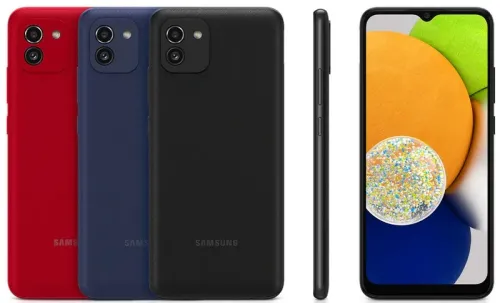 Smartphone Samsung Galaxy A03, 4GB/64GB, Negru