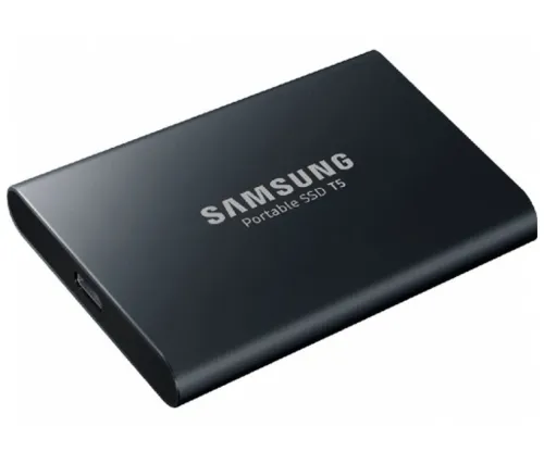 SSD portabil extern Samsung Portable SSD T5,  2 TB, Negru (MU-PA2T0B/WW)