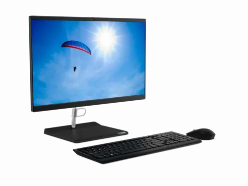 Computer All-in-One Lenovo V30a 22IML, 21,5", Intel Core i3-1005G1, 8GB/256GB, Fără SO, Negru