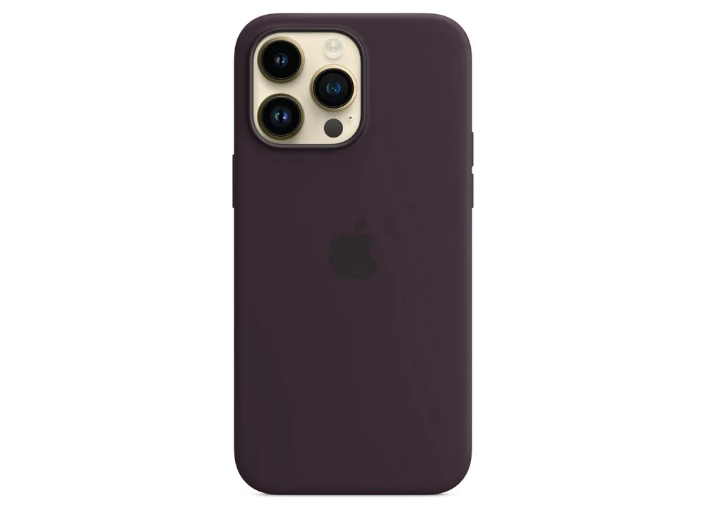 Original iPhone 14 Pro Max Silicone Case with MagSafe - Elderberry, Model A2913