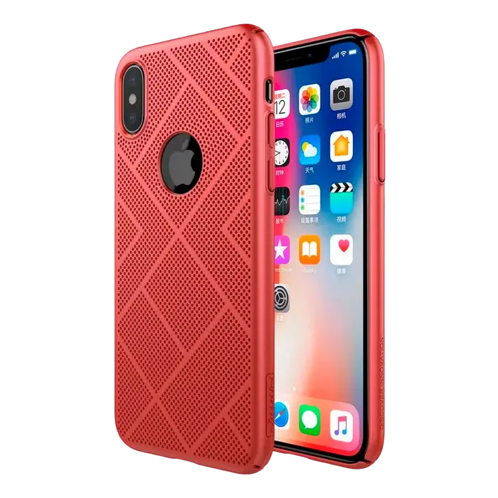 Husă Nillkin iPhone XS Max - Air, Roșu