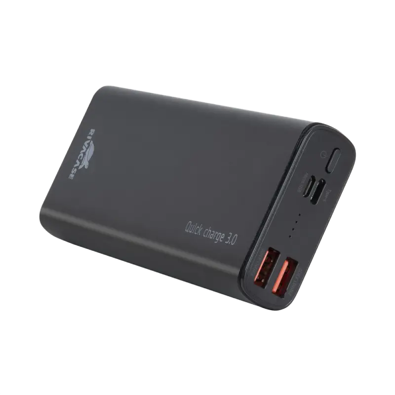 Power Bank Rivacase 20000 mAh QC 3.0/PD, VA1074, Black