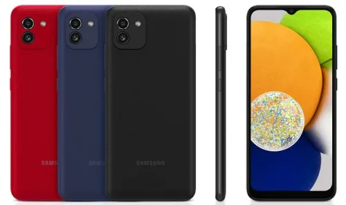 Smartphone Samsung Galaxy A03, 3GB/32GB, Negru
