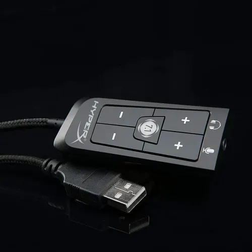 Căști gaming HyperX Cloud II, Cu fir, Negru/Roșu
