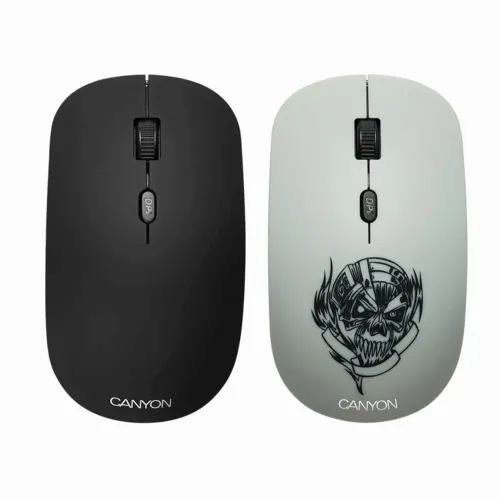 Mouse Wireless Canyon CND-CMSW401MC, Multicolor