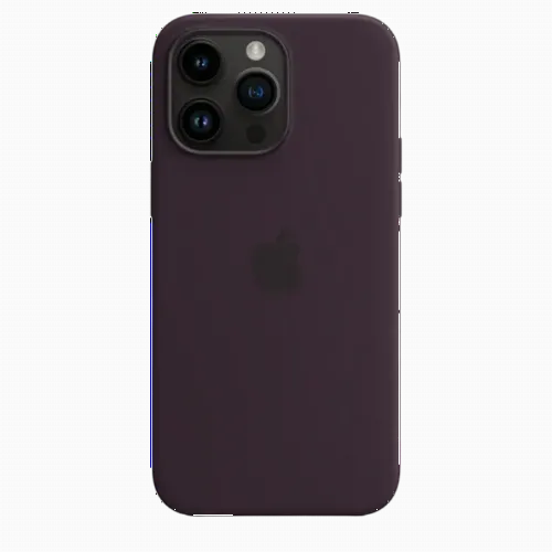 Original iPhone 14 Pro Max Silicone Case with MagSafe - Elderberry, Model A2913