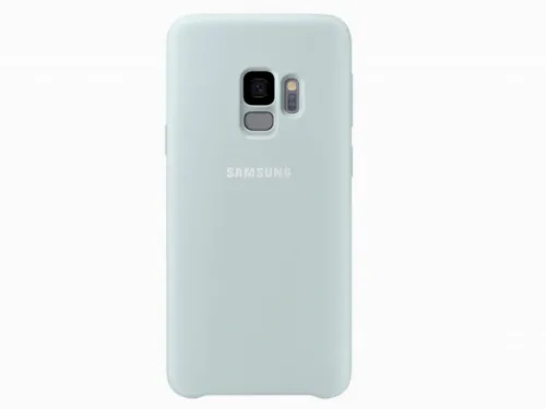 Чехол Samsung Silicone Cover for Galaxy S9, Синий