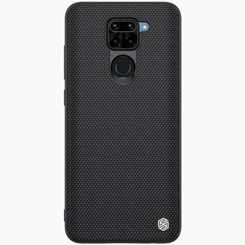 Husă tip carte Nillkin Redmi Note 9 - Textured Case, Negru