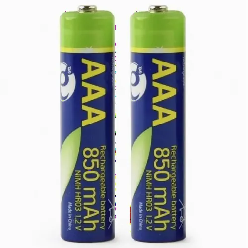 Аккумуляторы Energenie EG-BA-AAA8R-01, AAA, 850мА·ч, 2шт.