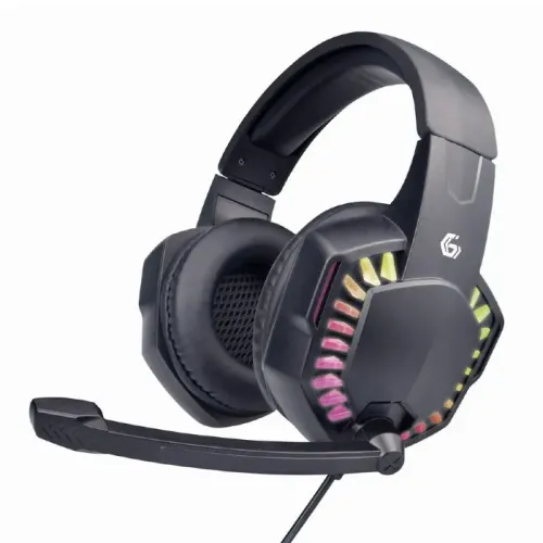Игровая Гарнитура Gembird GHS-06, Проводной аналоговый, Чёрный