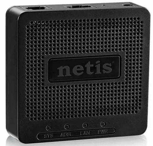 Modem ADSL Netis DL4201, ADSL/ADSL2/ADSL2 + până la 24 Mbps, Negru