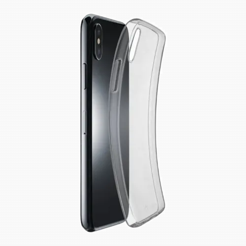 Husă Cellularline Fine - iPhone XS/X, Transparent