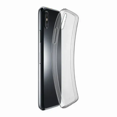 Husă Cellularline Fine - iPhone XS/X, Transparent