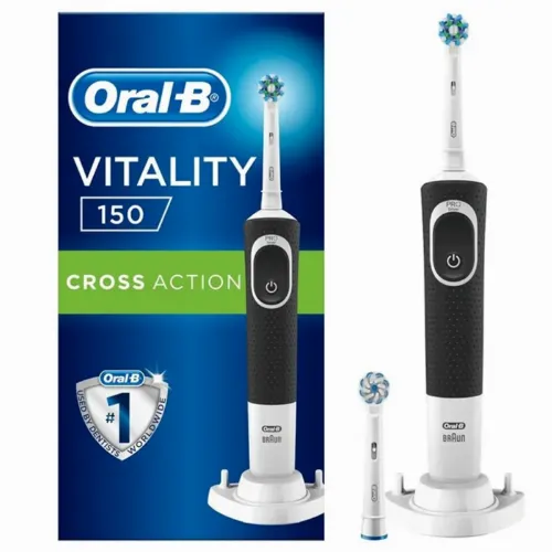 Periuță de dinți electrică BRAUN Vitality 150 Cross Action, Negru