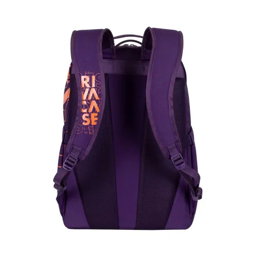 Backpack Rivacase 5430, for Laptop 15,6" & City bags, Violet/Orange