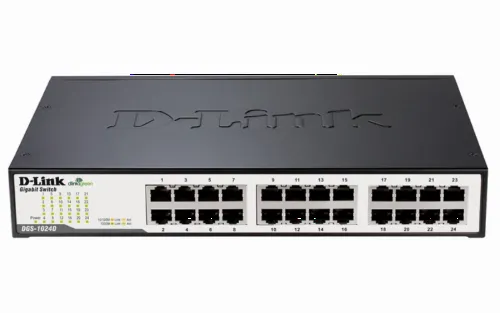 Switch de rețea D-Link DGS-1024D, 24x 10/100/1000 Mbps