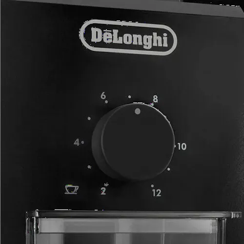 Râșniță de cafea De'Longhi KG79, Negru