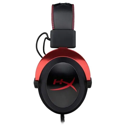 Căști gaming HyperX Cloud II, Cu fir, Negru/Roșu