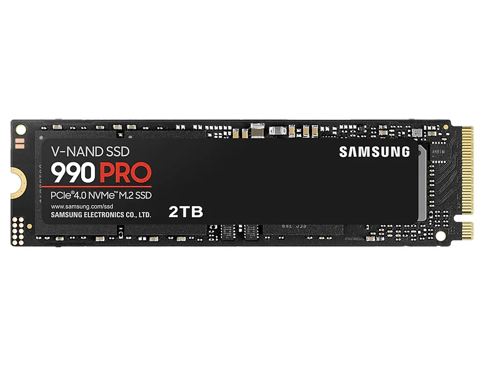 Накопитель SSD Samsung 990 PRO  MZ-V9P2T0BW, 2000Гб, MZ-V9P2T0BW