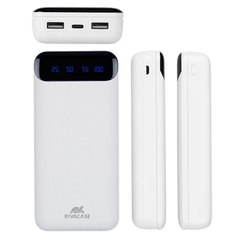 Power Bank Rivacase 20000 mAh, VA2280, White