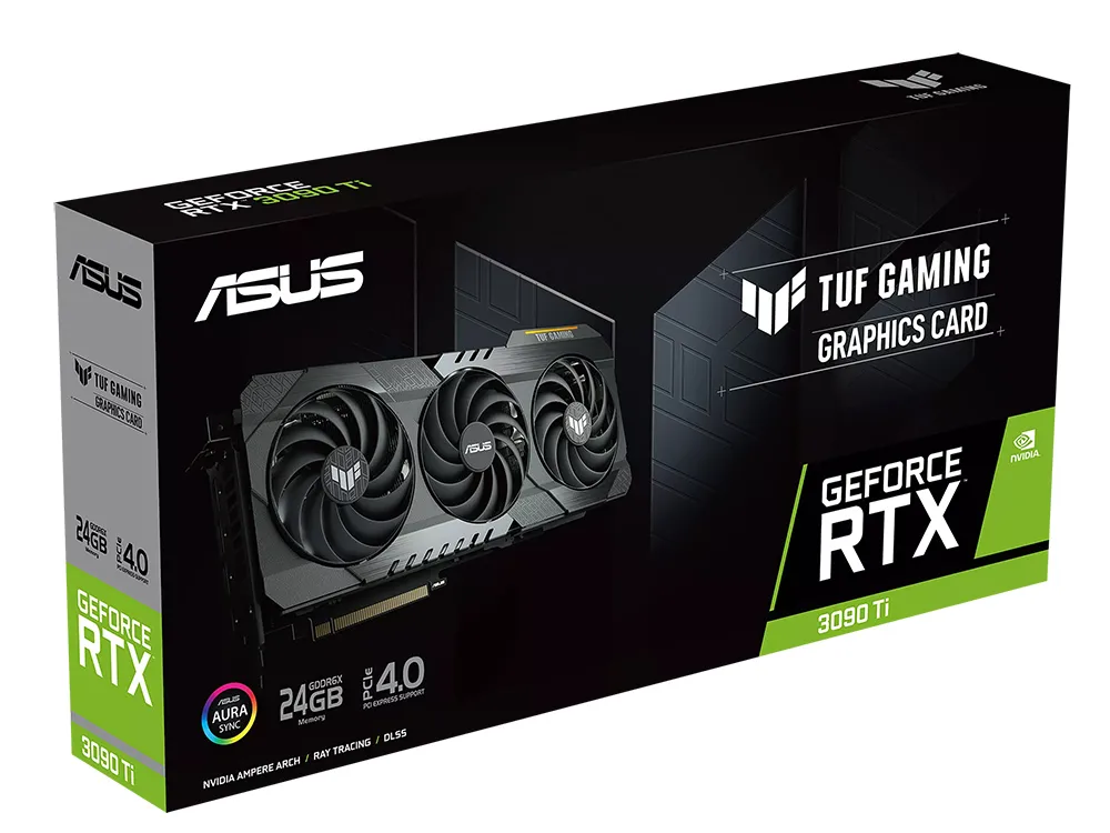 Placă Video ASUS TUF-RTX3090TI-24G-GAMING, 24GB GDDR6X 384bit