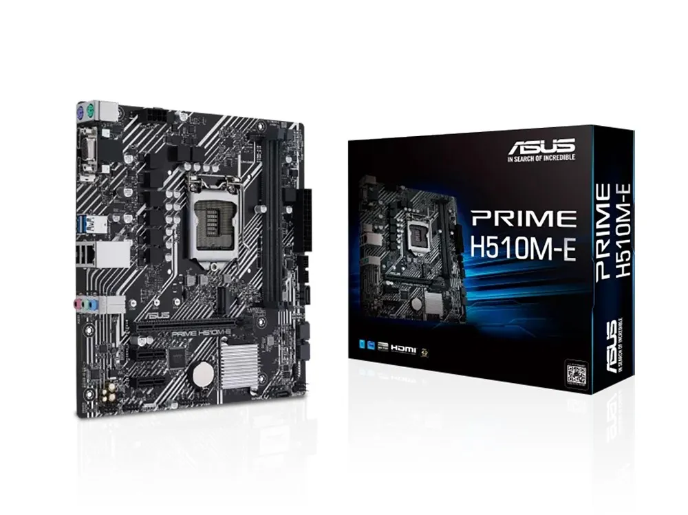 Placă de bază ASUS PRIME H510M-E, LGA1200, Intel H510, Micro-ATX