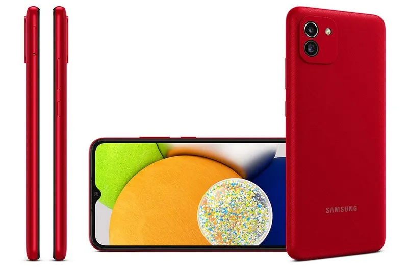 Smartphone Samsung Galaxy A03, 3GB/32GB, Roșu
