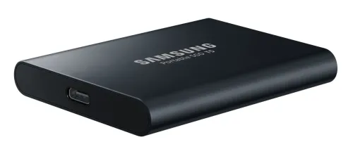 SSD portabil extern Samsung Portable SSD T5,  1 TB, Negru (MU-PA1T0B/WW)
