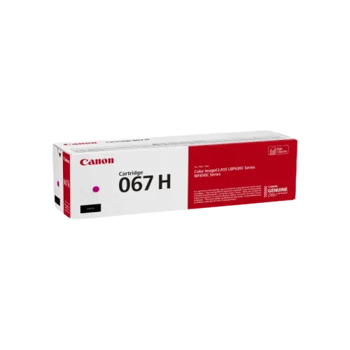 Cartuș pentru imprimantă Canon Laser Cartridge CRG-067H, Magenta, Magenta