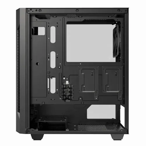 Компьютерный корпус Gamemax Fortress TG, Midi-Tower, ATX, Чёрный