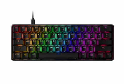 Клавиатура HyperX Alloy Origins 60, Проводное, Чёрный