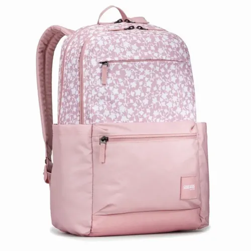 Backpack CaseLogic Uplink, 26L, 3204579, White Floral/Zephyr Pink for Laptop 15,6