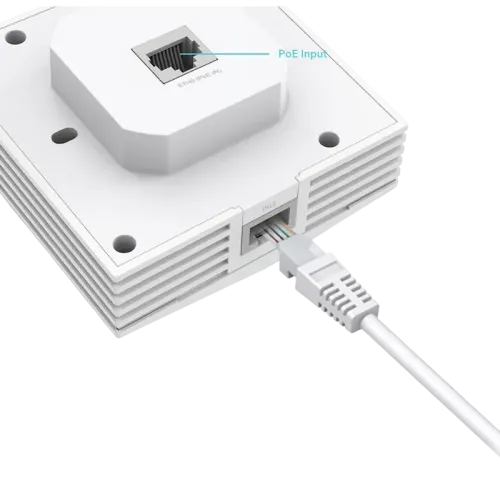 Punct de acces TP-LINK EAP650-Wall, 574 Mbps, 2402 Mbps, Alb