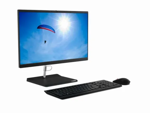 Computer All-in-One Lenovo V30a 22IML, 21,5", Intel Core i5-1035G1, 8GB/256GB, Fără SO, Negru
