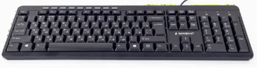 Tastatură Gembird KB-UM-106-RU, Cu fir, Negru