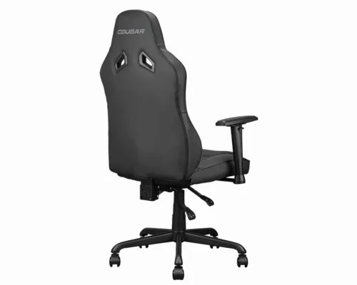 Игровое кресло Cougar Fusion S, ПВХ Кожа, Чёрный
