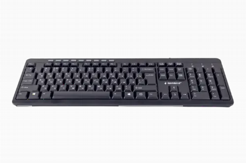 Tastatură Gembird KB-UM-106-RU, Cu fir, Negru