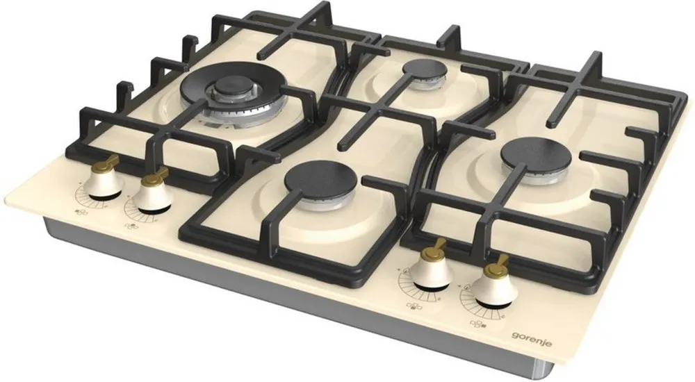 Газовая варочная панель Gorenje GW 6D42 CLI, Бежевый