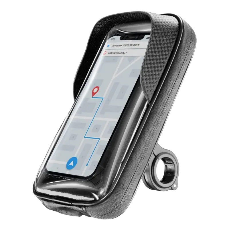 Motorbike Holder Cellular, Rider Shield (Waterproof), Black
