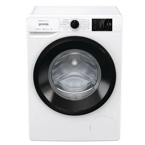 Mașină de spălat Gorenje WNEI82SDS/UA, 8kg, Alb