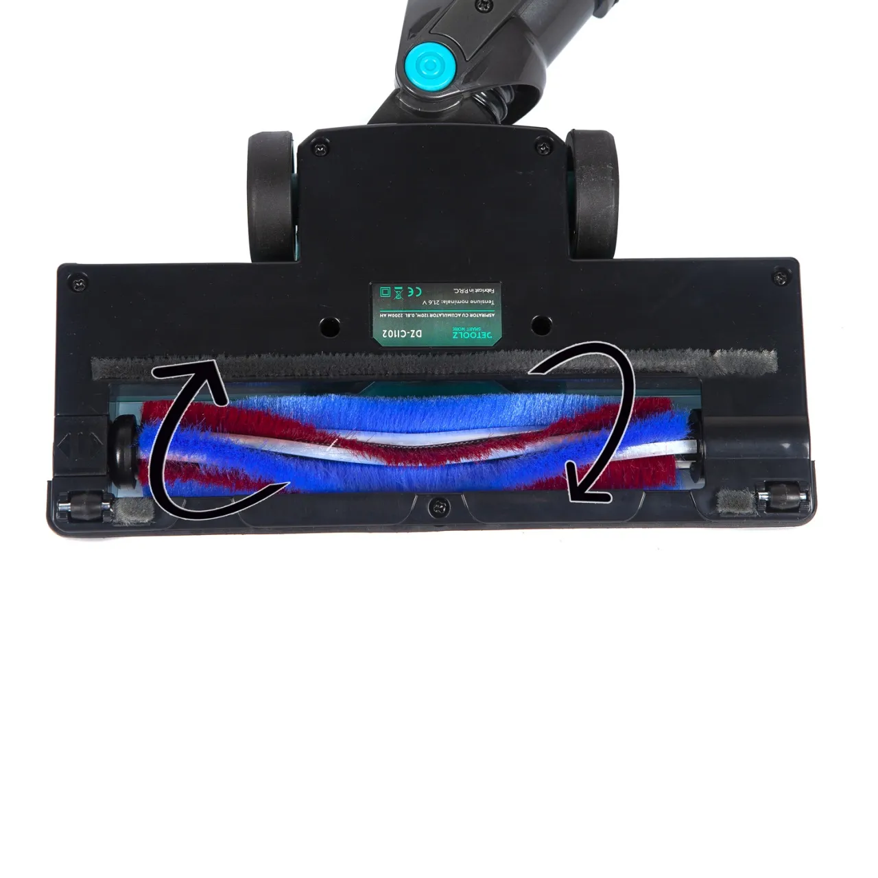 Пылесос с аккумулятором Detoolz 120W, 0,8L 2200mAh — 9