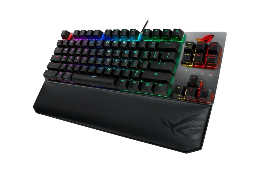 Клавиатура ASUS ROG Strix Scope TKL, Проводное, Чёрный