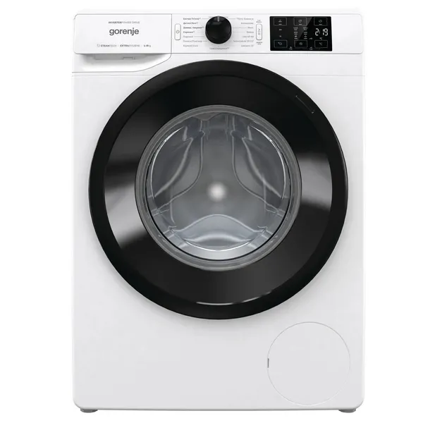 Mașină de spălat Gorenje WNEI82SDS/UA, 8kg, Alb