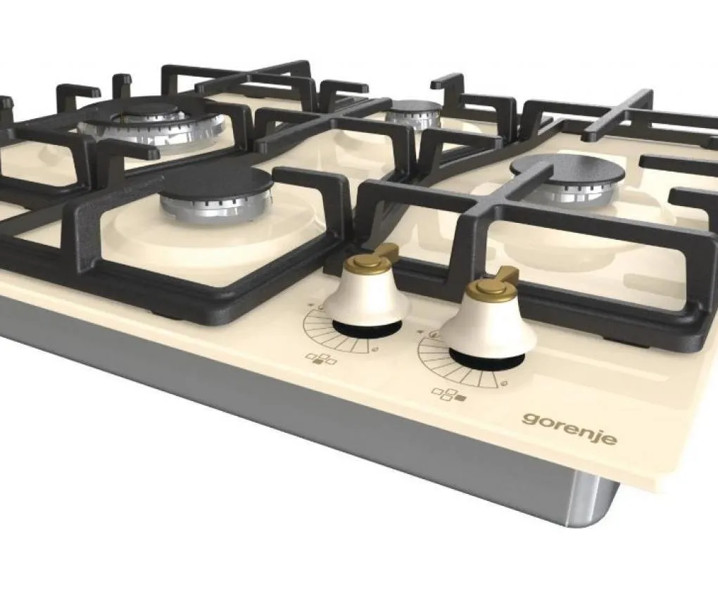 Газовая варочная панель Gorenje GW 6D42 CLI, Бежевый