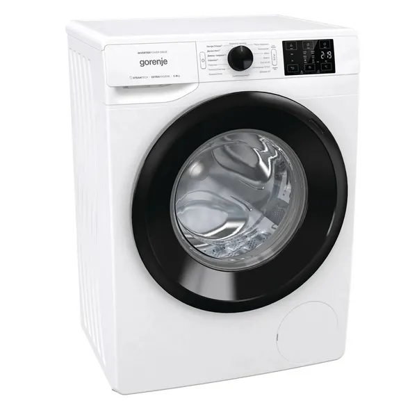 Mașină de spălat Gorenje WNEI82SDS/UA, 8kg, Alb